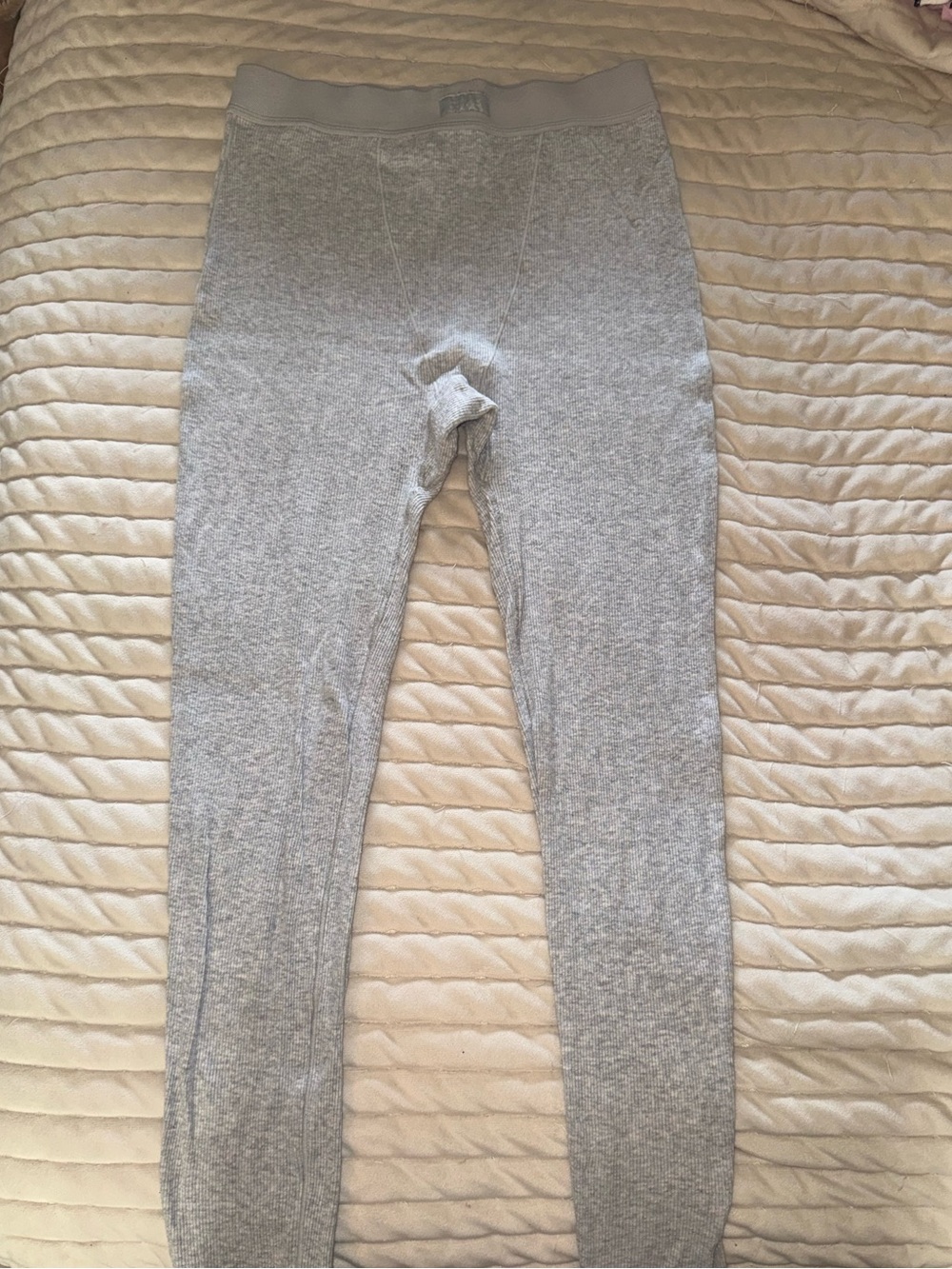SKIMS Light Gray Women's Thermal Leggings